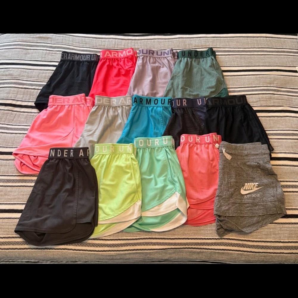 Under Armour Women's Athletic Shorts - Multi-Color Pack